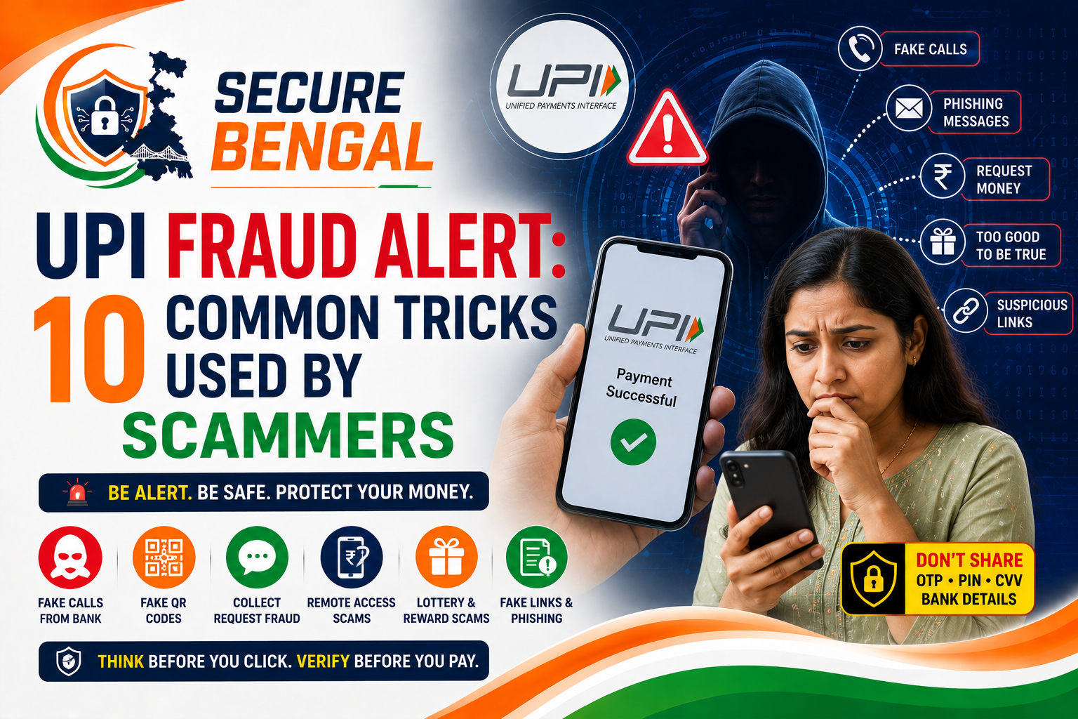 UPI Fraud Alert: 10 Common Tricks Used by Scammers