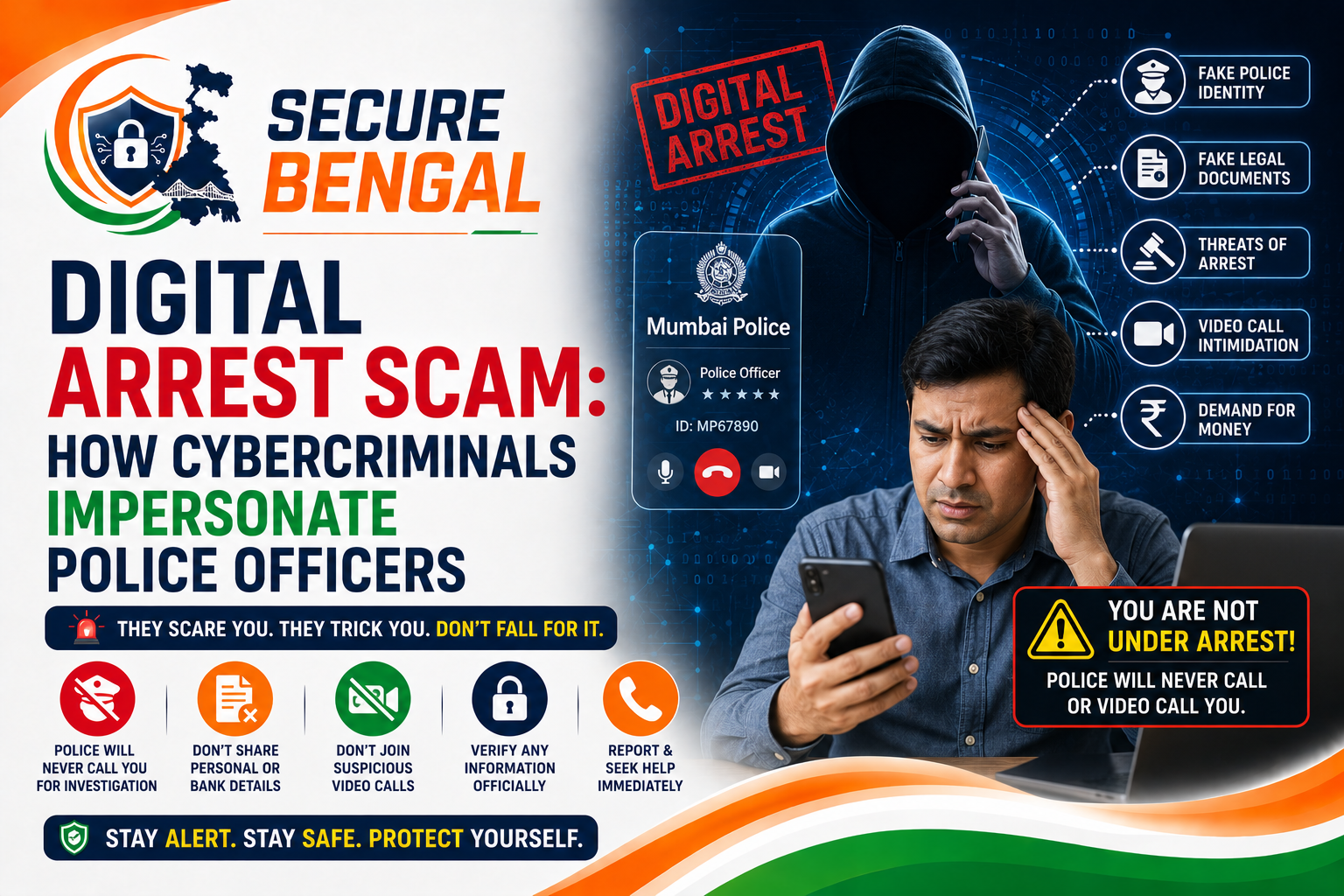 Digital Arrest Scam: How Cybercriminals Impersonate Police Officers